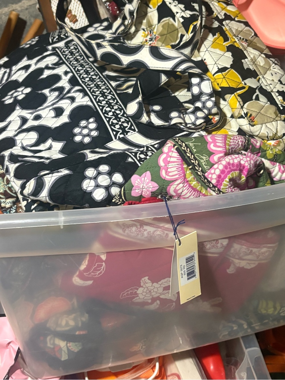 vera bradley lot bag
